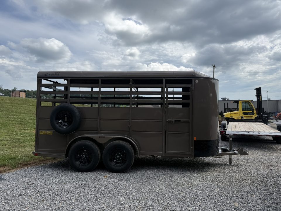 New 2026 Delta Trailers 500ES 16' Stock / Stock Combo Trailer