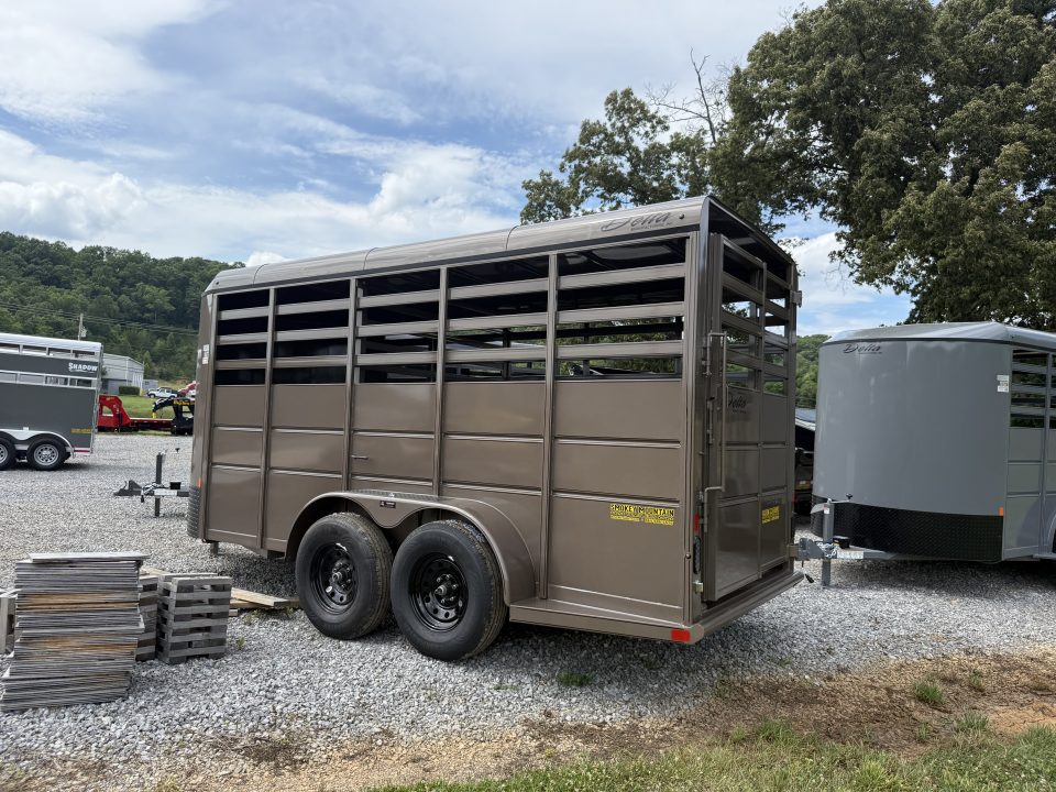 New 2026 Delta Trailers 500ES 16' Stock / Stock Combo Trailer