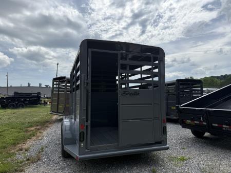 New 2026 Delta Trailers 500ES 16' Stock / Stock Combo Trailer