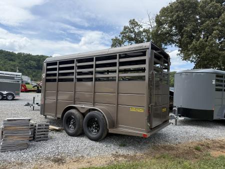 New 2026 Delta Trailers 500ES 16' Stock / Stock Combo Trailer