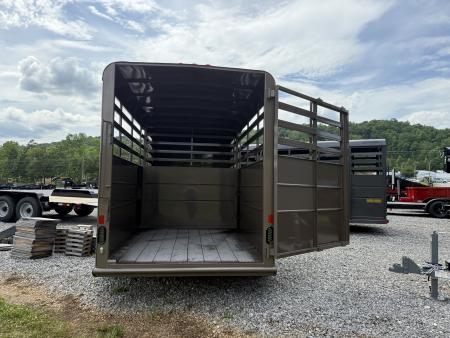 New 2026 Delta Trailers 500ES 16' Stock / Stock Combo Trailer