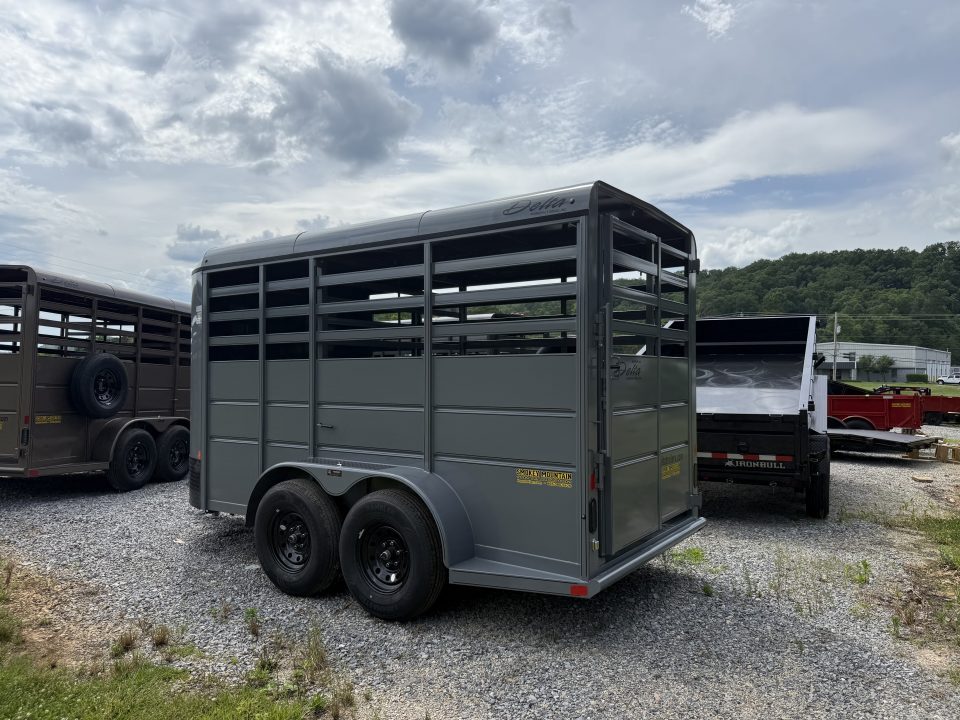 New 2026 Delta Trailers 500ES 14' Stock / Stock Combo Trailer