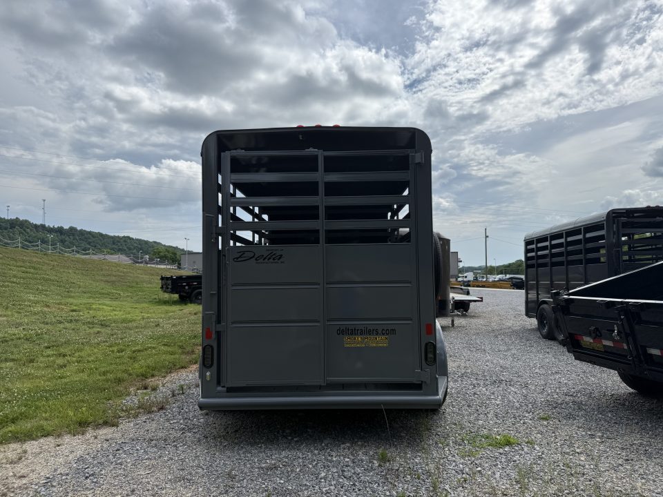 New 2026 Delta Trailers 500ES 14' Stock / Stock Combo Trailer