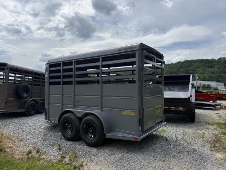 New 2026 Delta Trailers 500ES 14' Stock / Stock Combo Trailer