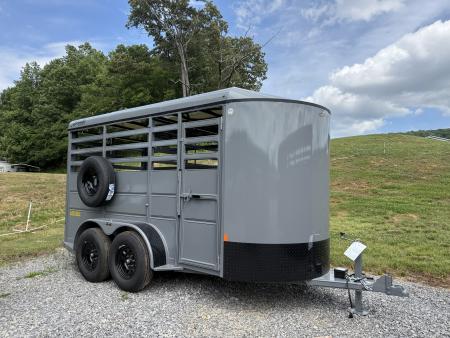 New 2026 Delta Trailers 500ES 14' Stock / Stock Combo Trailer