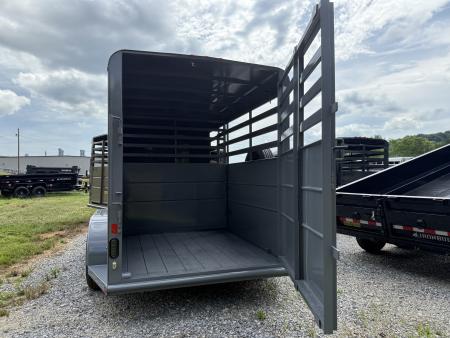 New 2026 Delta Trailers 500ES 14' Stock / Stock Combo Trailer