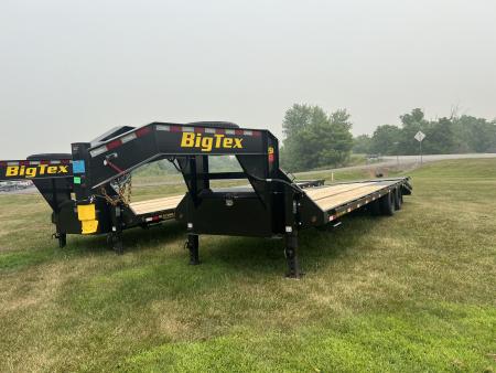 New 2027 Big Tex Trailers 22GN 23.9K 25+5 Gooseneck Deckover Trailer