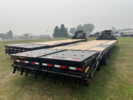 New 2027 Big Tex Trailers 22GN 23.9K 30+5 Gooseneck Deckover Trailer