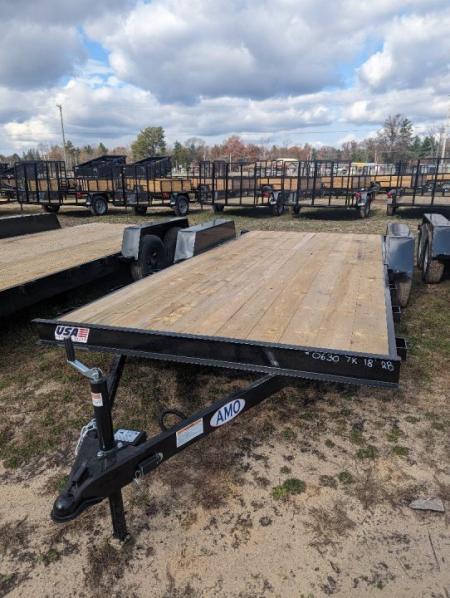 New 2026 AMO 82"X18' 7K 1 BRAKE Car Hauler
