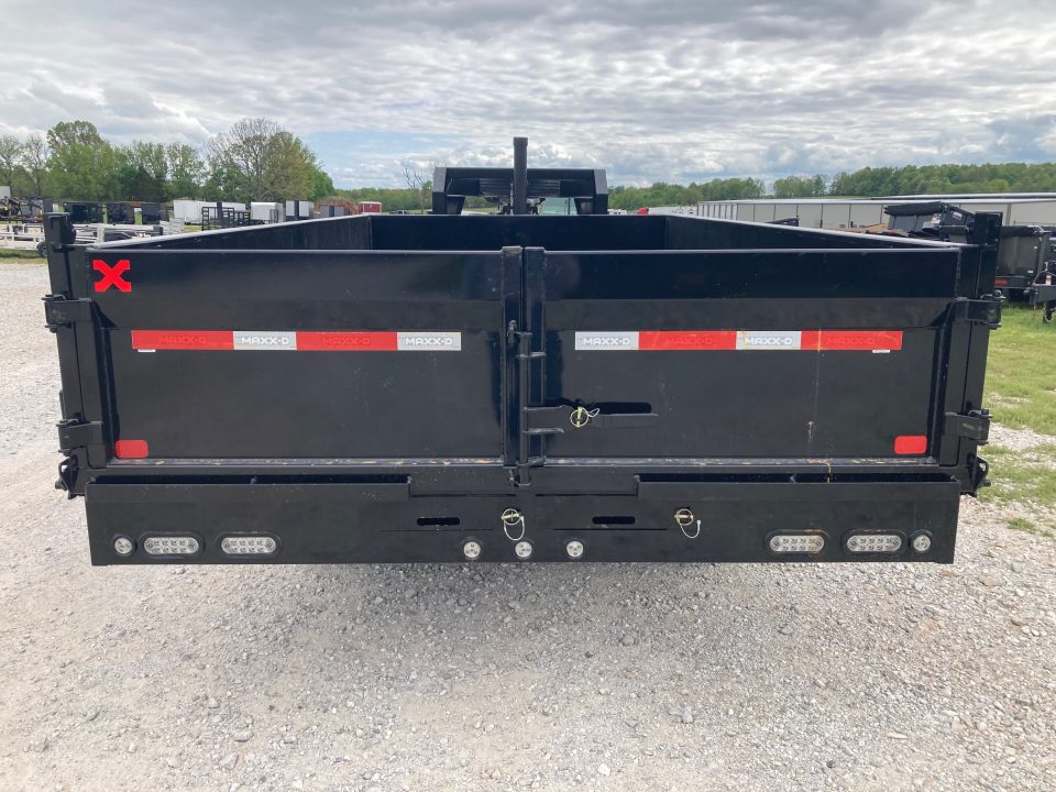 New 2026 MAXX-D 96X16 TANDEM 17.5K GN DECKOVER DUMP W/ 24" FOLD DOWN SIDES, SLIDE IN RAMPS, 7GA FLOOR & WIRELESS REMOTE Dump Trailer