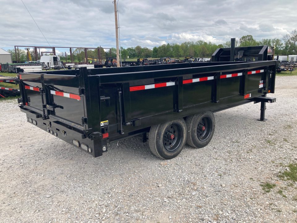 New 2026 MAXX-D 96X16 TANDEM 17.5K GN DECKOVER DUMP W/ 24" FOLD DOWN SIDES, SLIDE IN RAMPS, 7GA FLOOR & WIRELESS REMOTE Dump Trailer