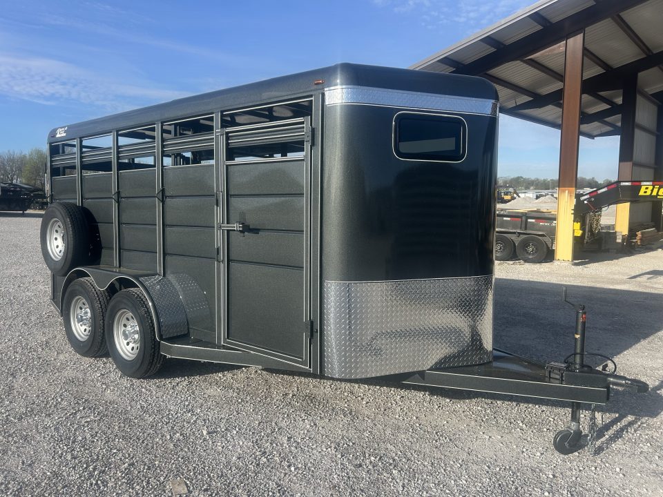 New 2026 Calico Trailers RANCH KING Stock / Stock Combo Trailer