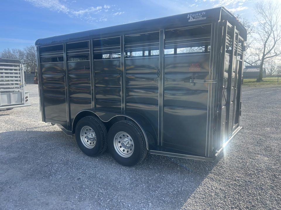 New 2026 Calico Trailers RANCH KING Stock / Stock Combo Trailer