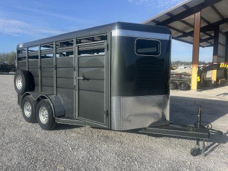 New 2026 Calico Trailers RANCH KING Stock / Stock Combo Trailer