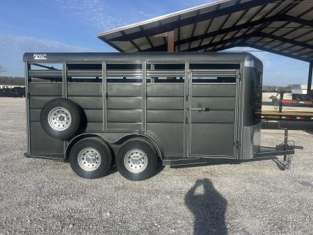 New 2026 Calico Trailers RANCH KING Stock / Stock Combo Trailer