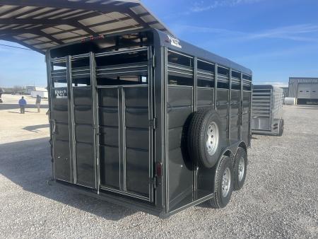 New 2026 Calico Trailers RANCH KING Stock / Stock Combo Trailer