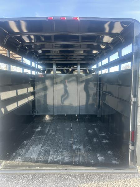 New 2026 Calico Trailers RANCH KING Stock / Stock Combo Trailer