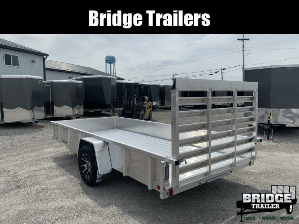 New 2026 Sport Haven AUT614DS (6' X 14') 2.9K Aluminum Utility Trailer