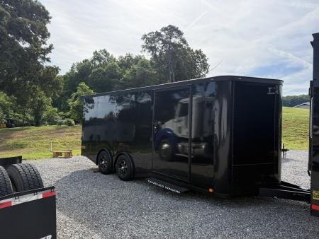 New 2026 Covered Wagon Trailers 8.5X20 TA3 POLY B/O 7'BAR LO SPOILER WHEE Cargo / Enclosed Trailer