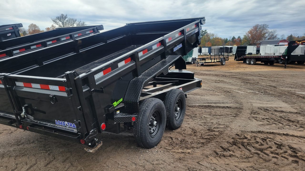 New 2026 Load Trail 83X14 2FT WALL 7G STEEL14K Dump Trailer