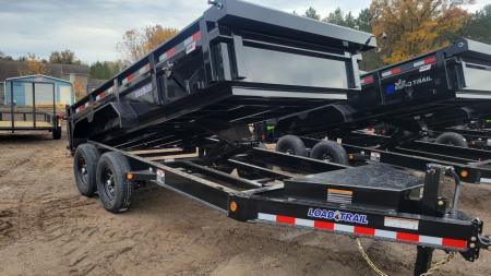 New 2026 Load Trail 83X14 2FT WALL 7G STEEL14K Dump Trailer