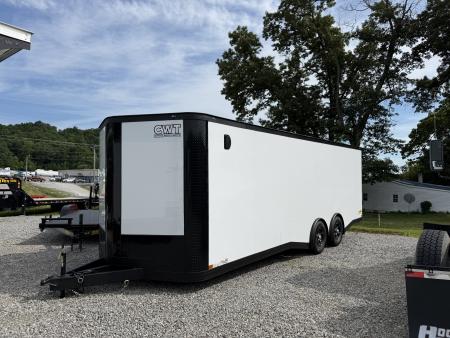 New 2026 Covered Wagon Trailers 8.5X24 TA3 POLY 7' SPOILER WHEELS BAR LK Cargo / Enclosed Trailer