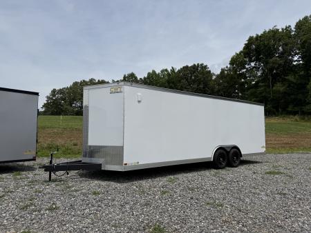 New 2026 Covered Wagon Trailers 8.5X24 TA3 POLY 7' BAR LOCK Cargo / Enclosed Trailer
