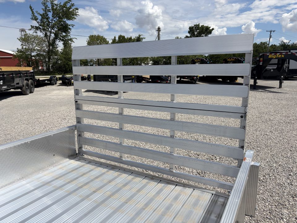 New 2026 Sport Haven AUT 614DS-F (6' X 14') 2.9K Utility Trailer w/ Bi-Fold Gate