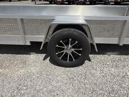 New 2026 Sport Haven AUT 614DS-F (6' X 14') 2.9K Utility Trailer w/ Bi-Fold Gate