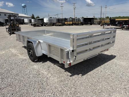 New 2026 Sport Haven AUT 614DS-F (6' X 14') 2.9K Utility Trailer w/ Bi-Fold Gate