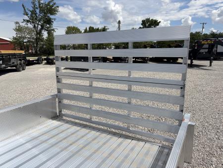 New 2026 Sport Haven AUT 614DS-F (6' X 14') 2.9K Utility Trailer w/ Bi-Fold Gate