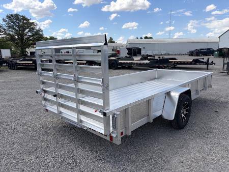 New 2026 Sport Haven AUT 614DS-F (6' X 14') 2.9K Utility Trailer w/ Bi-Fold Gate