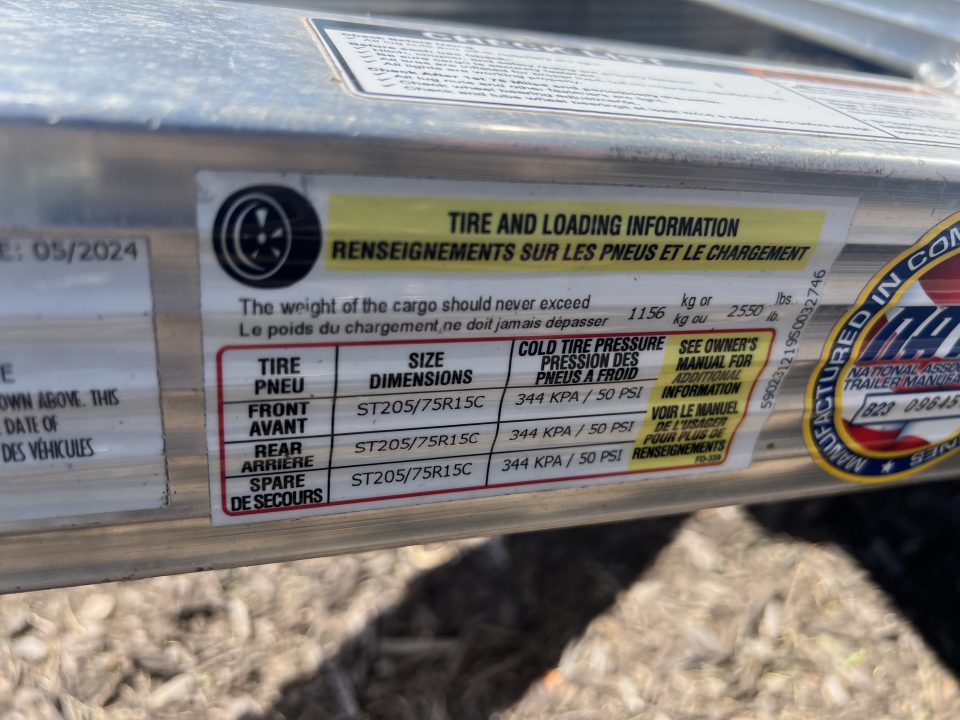 New 2025 Sport Haven 5x8 3K Utility Trailer