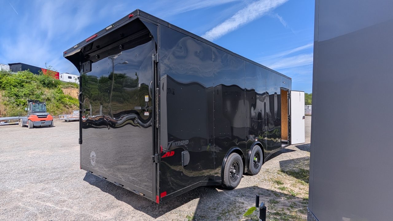 New 2027 Homesteader 8.5 x 20 HD SERIES Intrepid Car Hauler w/ Ramp (84" Inside)