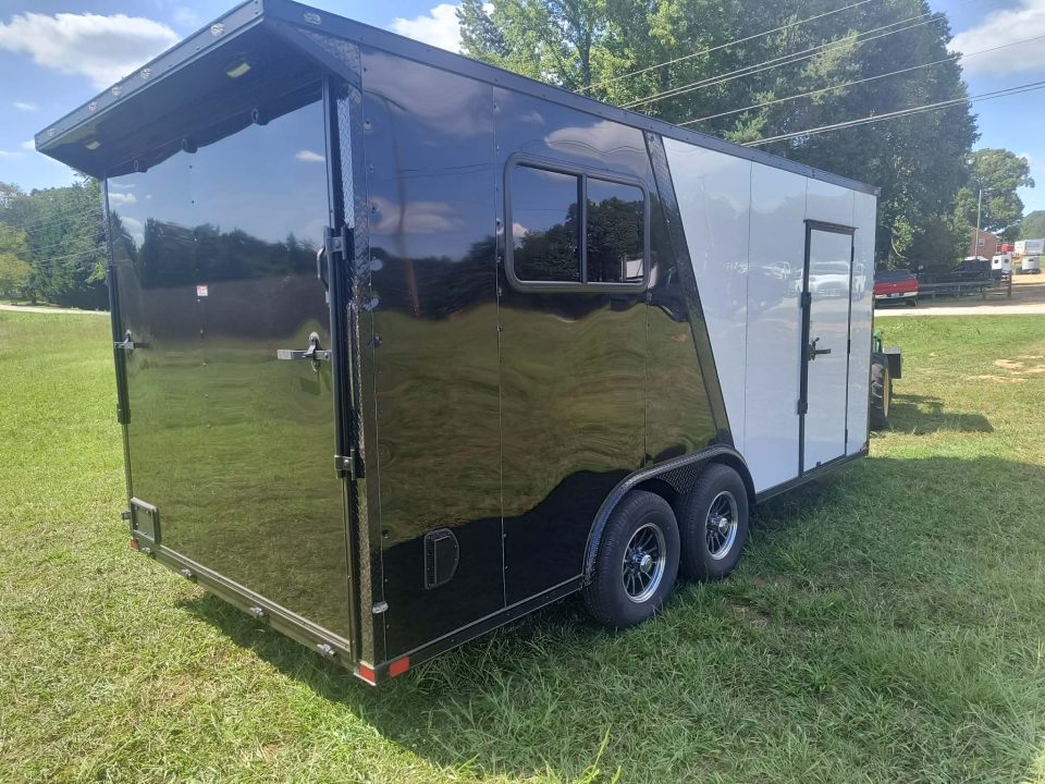 New 2027 Choice Cargo 8.5X18 10K Tandem Axle Enclosed Car Hauler
