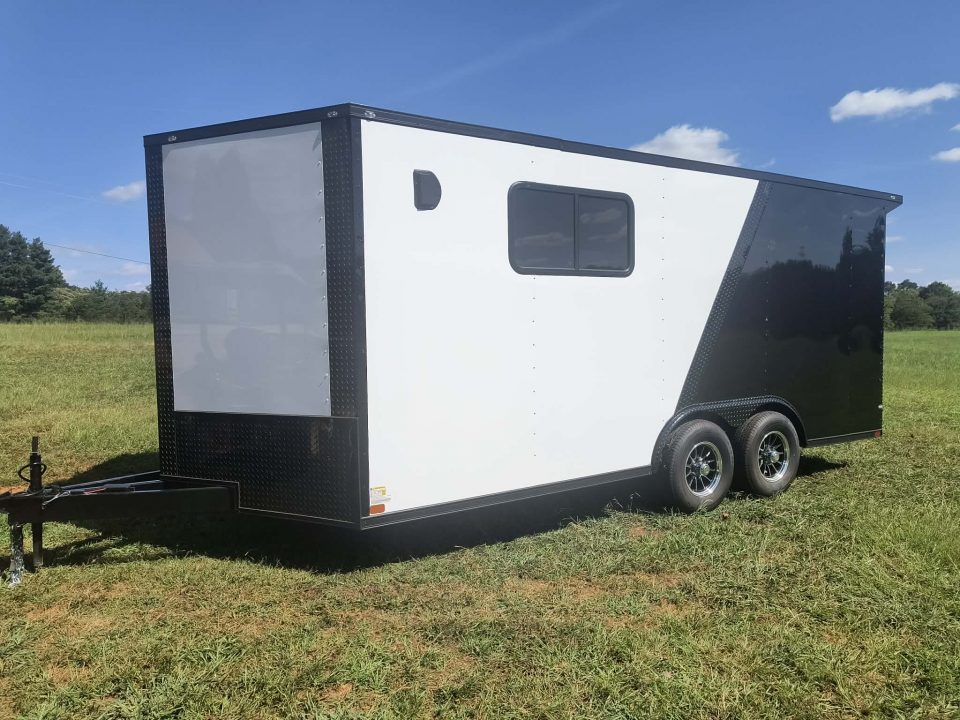 New 2027 Choice Cargo 8.5X18 10K Tandem Axle Enclosed Car Hauler