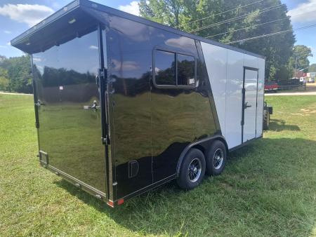 New 2027 Choice Cargo 8.5X18 10K Tandem Axle Enclosed Car Hauler