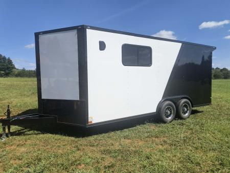New 2027 Choice Cargo 8.5X18 10K Tandem Axle Enclosed Car Hauler
