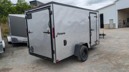 New 2026 Homesteader 6x12 Intrepid V-Nose Cargo Trailer w/ Ramp Door