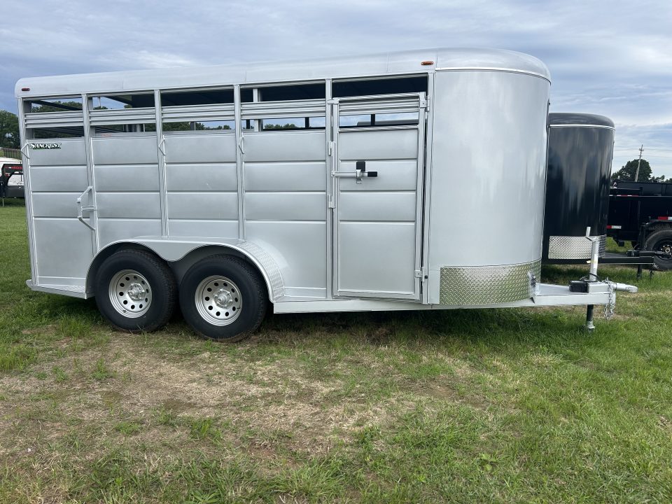 New 2026 Calico Trailers 16' BUMPER STOCK Stock / Stock Combo Trailer