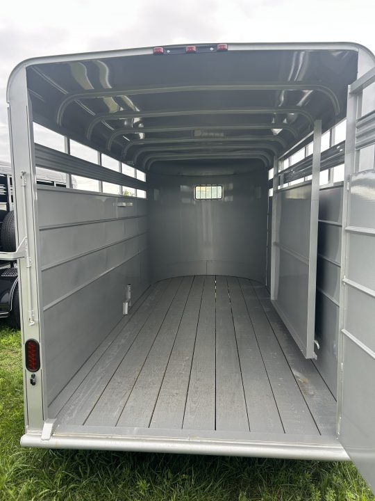 New 2026 Calico Trailers 16' BUMPER STOCK Stock / Stock Combo Trailer