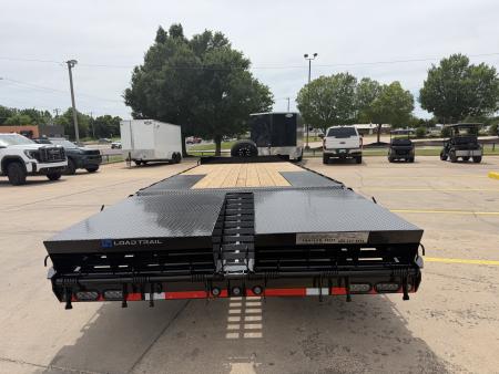 New #387116 2026 LOAD TRAIL PS 24 X 102 TANDEM AXLE BUMPER PULL 14K DECK OVER W/ MAX RAMPS & 14 PLY TIRES