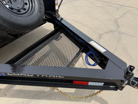 New #387116 2026 LOAD TRAIL PS 24 X 102 TANDEM AXLE BUMPER PULL 14K DECK OVER W/ MAX RAMPS & 14 PLY TIRES