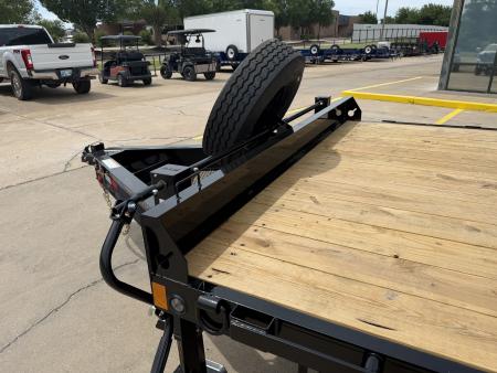 New #387116 2026 LOAD TRAIL PS 24 X 102 TANDEM AXLE BUMPER PULL 14K DECK OVER W/ MAX RAMPS & 14 PLY TIRES