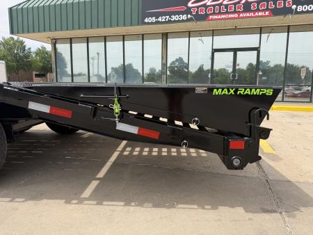 New #387116 2026 LOAD TRAIL PS 24 X 102 TANDEM AXLE BUMPER PULL 14K DECK OVER W/ MAX RAMPS & 14 PLY TIRES