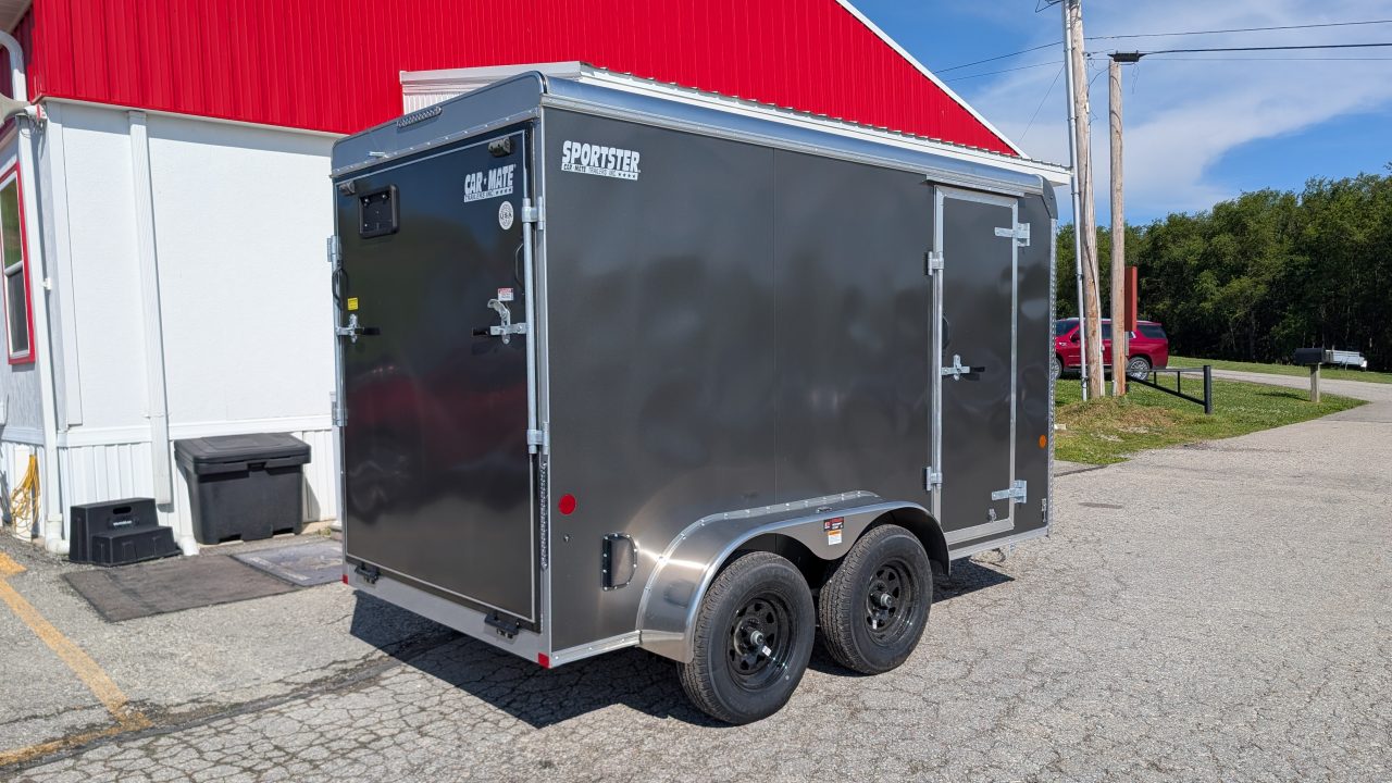 New 2026 Car Mate 6x12 HD Sportster Cargo w/ Ramp (6" Add'l Height)
