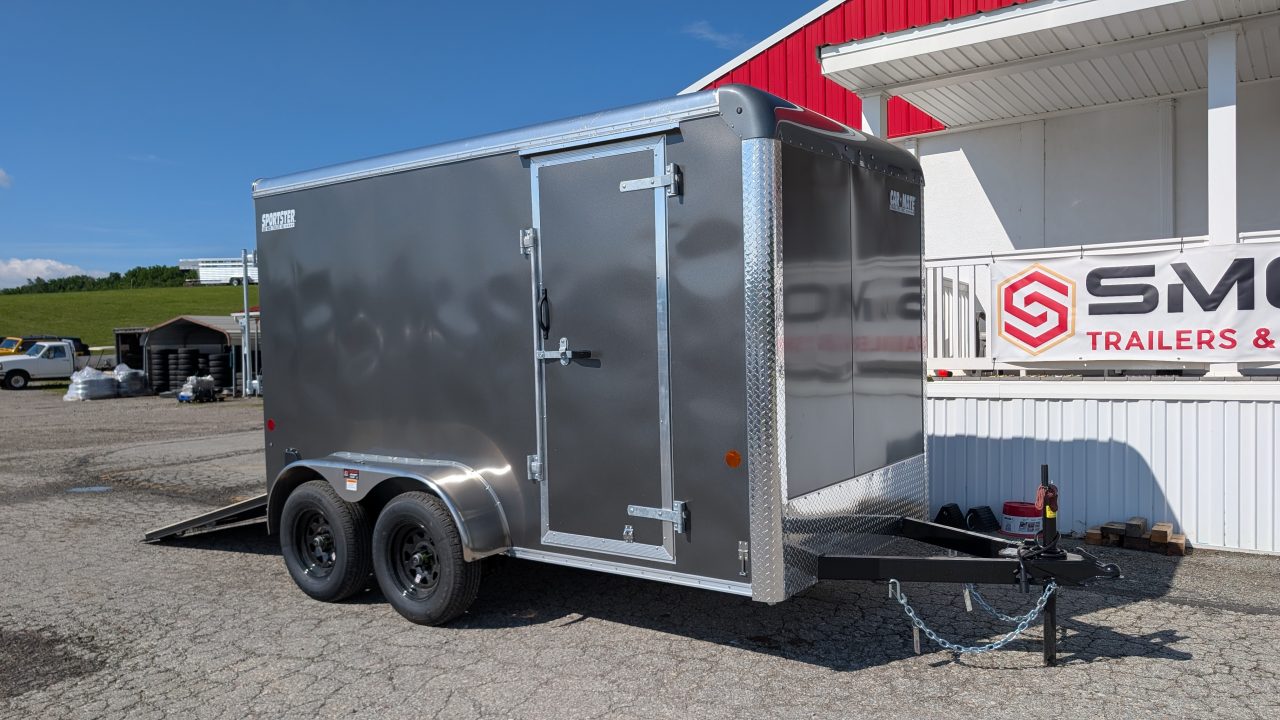 New 2026 Car Mate 6x12 HD Sportster Cargo w/ Ramp (6" Add'l Height)