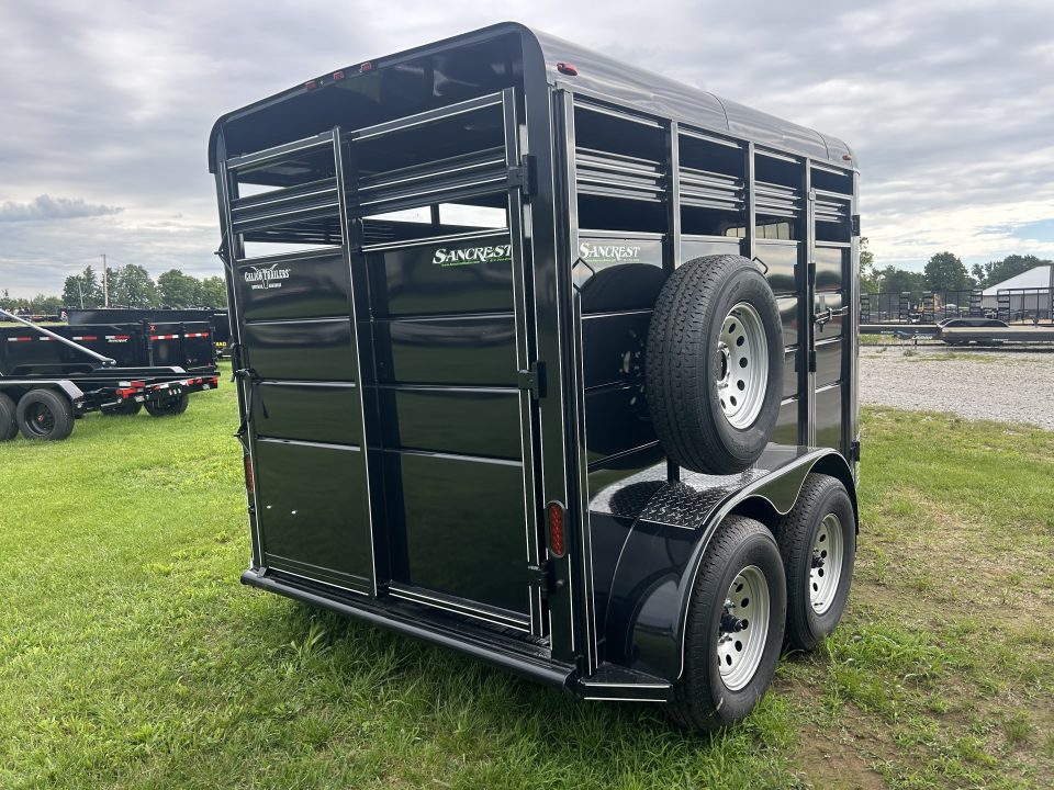 New 2026 Calico Trailers 6X12' BUMPER STOCK Stock / Stock Combo Trailer