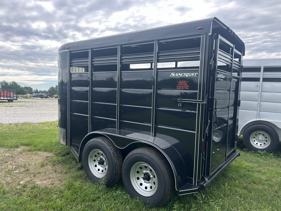 New 2026 Calico Trailers 6X12' BUMPER STOCK Stock / Stock Combo Trailer