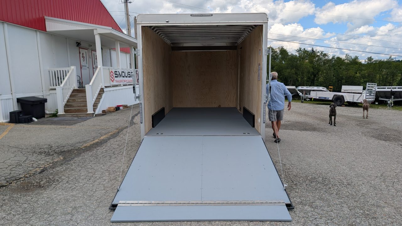 New 2026 Car Mate 7.5 x 16 HD Custom Cargo Trailer w/ Ramp Door ( 84" INSIDE!!)